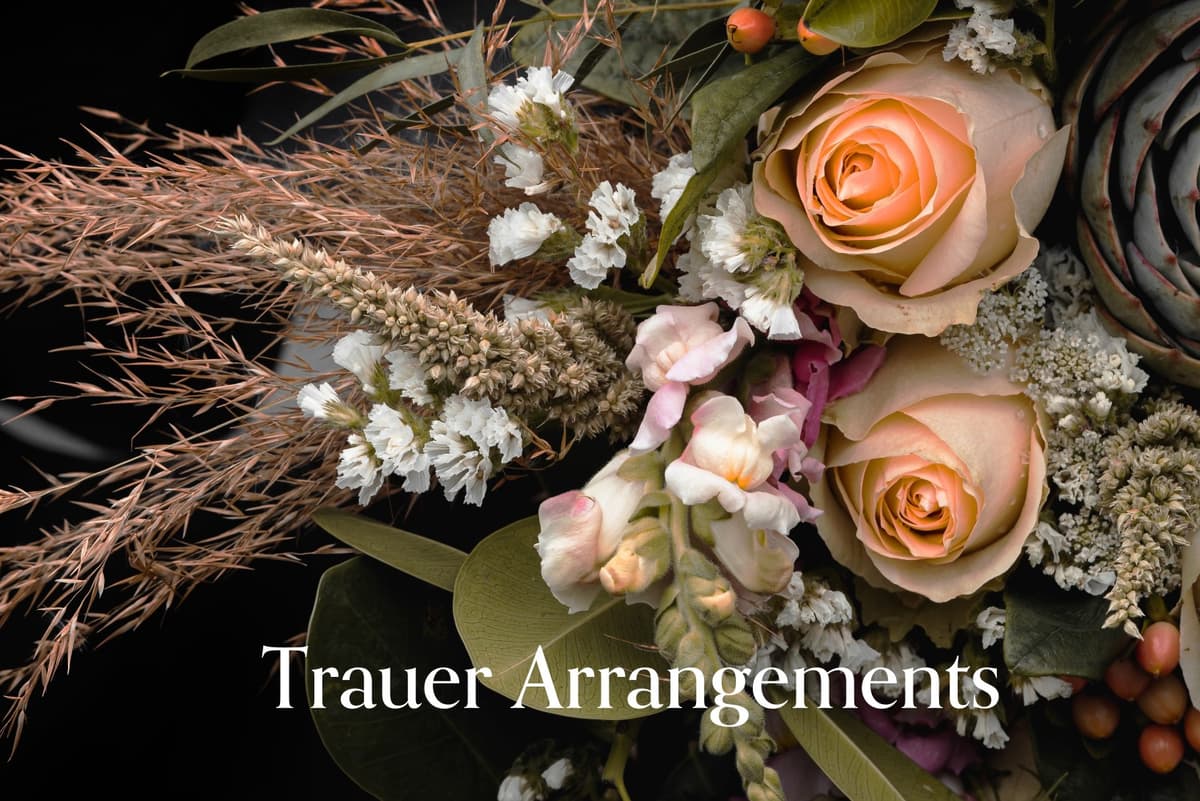 Trauerfloristik - einfühlsame Kränze und Gestecke von Blumen Komander