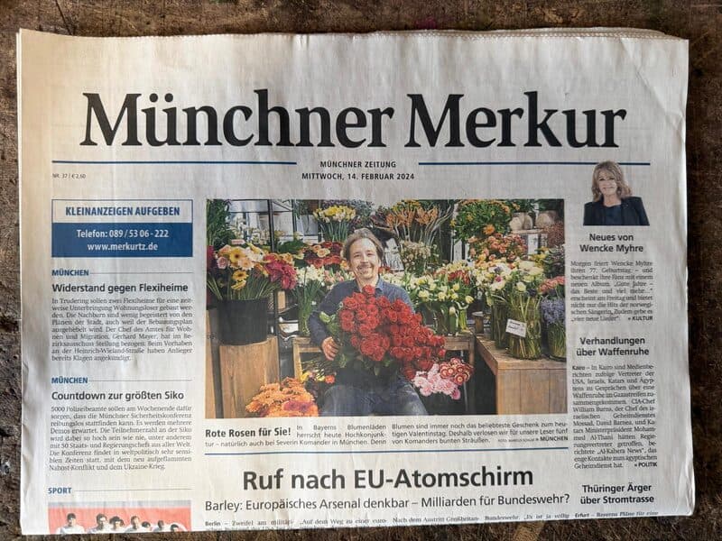 Münchner Merkur: Rote Rosen für Sie