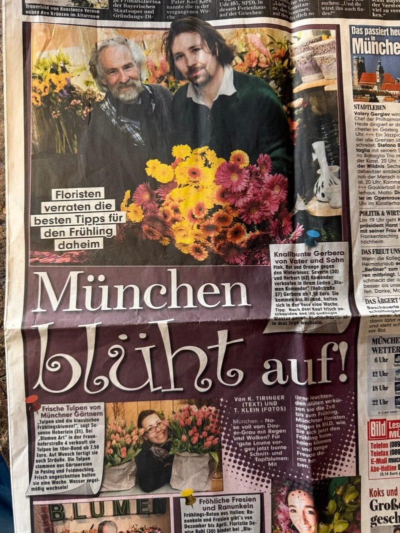 München blüht auf - Herbert und Severin Komander