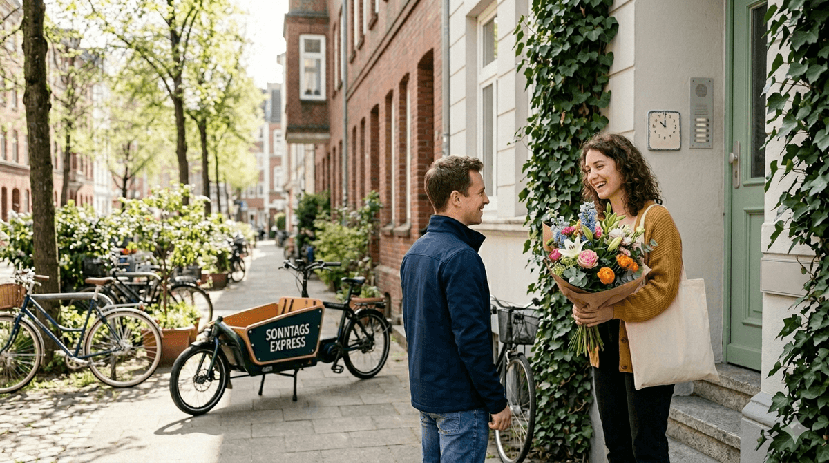 Sonntagslieferung - Blumen am Sonntag in München